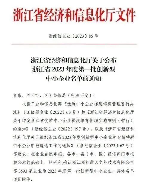 奋斗不息 创新不止|金鹭装饰、明博手机官方网站双双荣获“2023年度创新型中小企业”称号